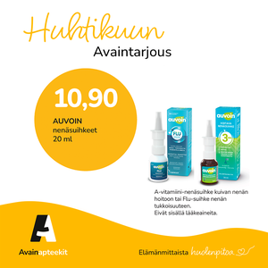 Huhtikuun Avaintarjous