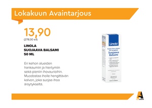 Lokakuun Avainasiakastarjous