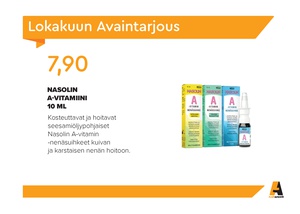 Lokakuun Avainasiakastarjous