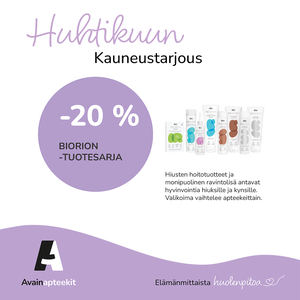 Huhtikuun kauneustarjous