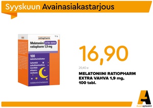 Syyskuun Avainasiakastarjous