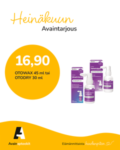 Heinäkuun Avaintarjous