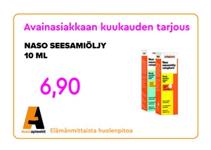 Elokuun Avainasiakastarjous