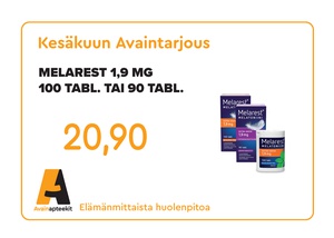 Kesäkuun Avaintarjous