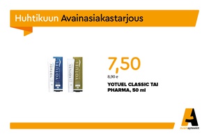 Huhtikuun Avaintarjous