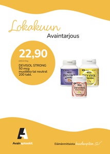 Lokakuun Avaintarjous