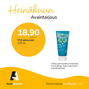 Heinäkuun Avaintarjous