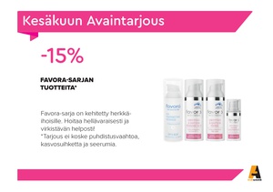 Kesäkuun kauneustarjous