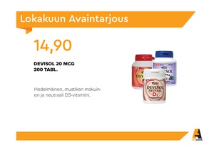 Lokakuun Avainasiakastarjous