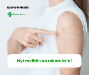 Rokotuspäivä ti 30.9.2025 ja 14.10.2025 klo 10-18