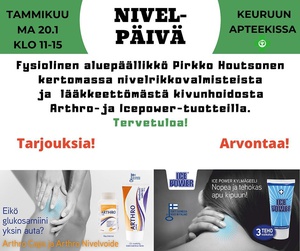 Nivelpäivä ma 20.1.