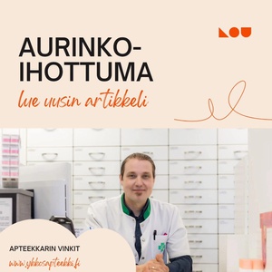 Aurinkoihottuman hoito