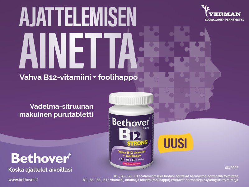 Bethover strong b12 tabletti