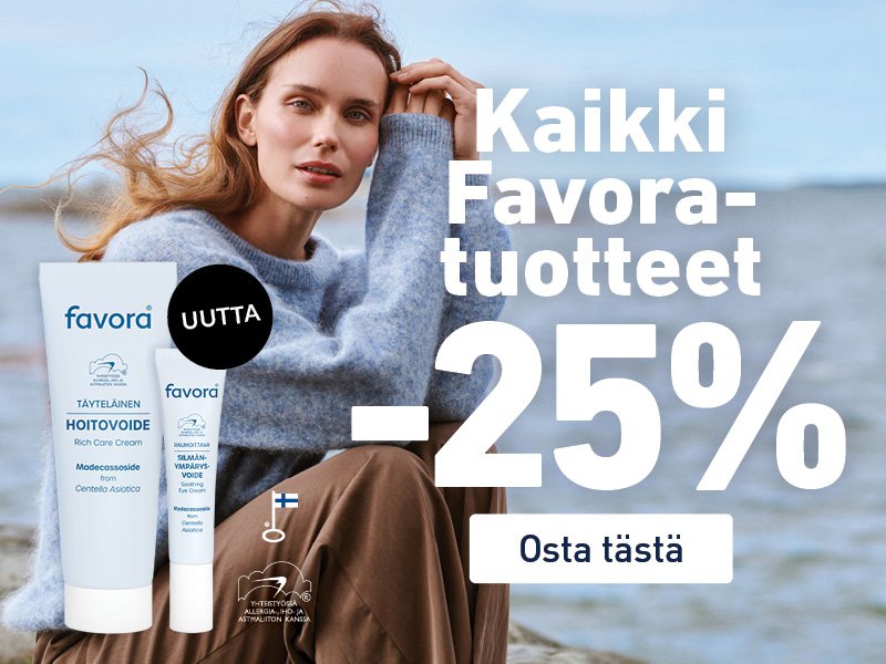 Favora herkän ihon ystävä!