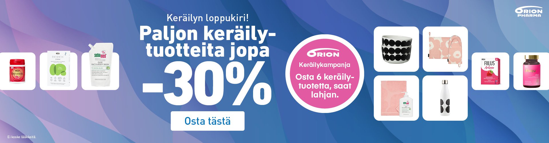 Keräillään Marimekkoa Orionin keräilyssä!