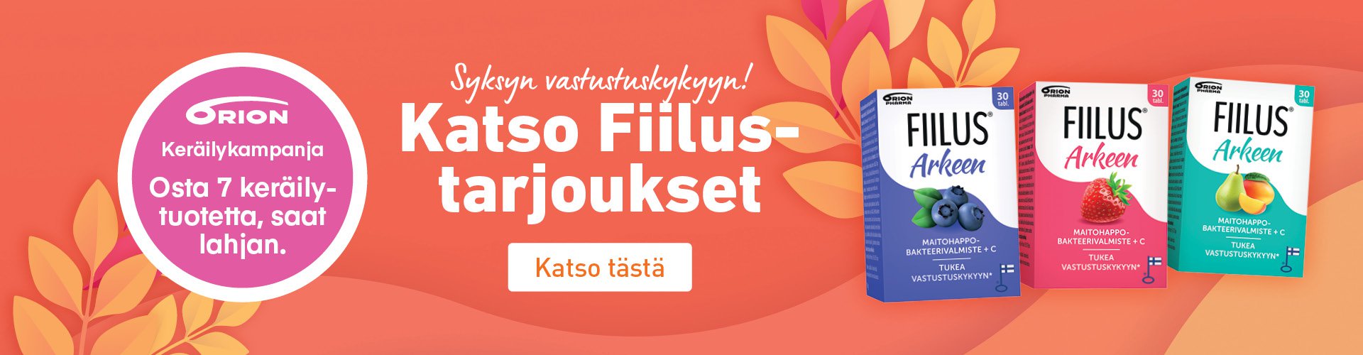 Fiilukset halvalla lokakuussa!