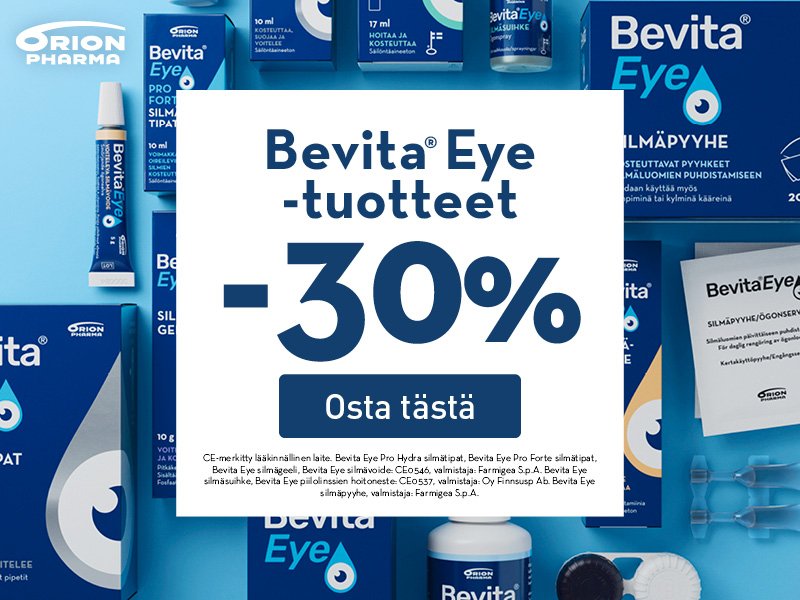 Helpotusta kuiville silmille!