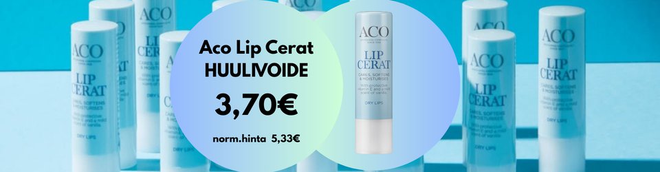 Suosittu huulivoide edulisesti!