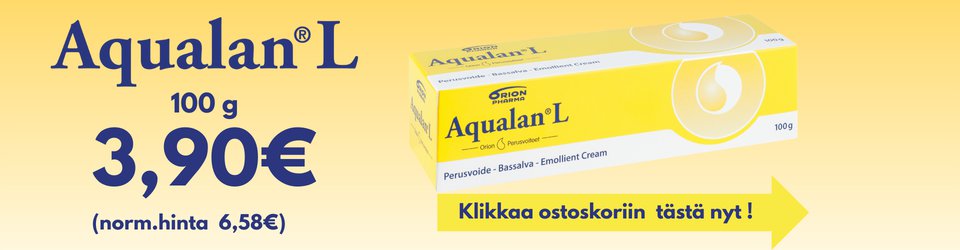 Aqualan l 100g pohjahintaan!