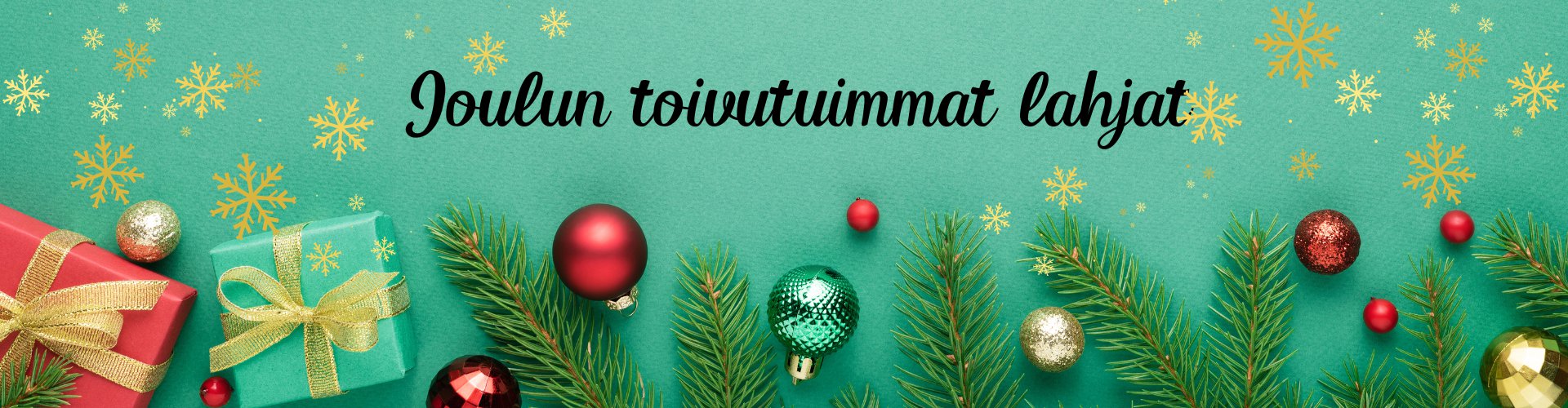 Joulunlahjat edullisesti verkkokaupastamme.