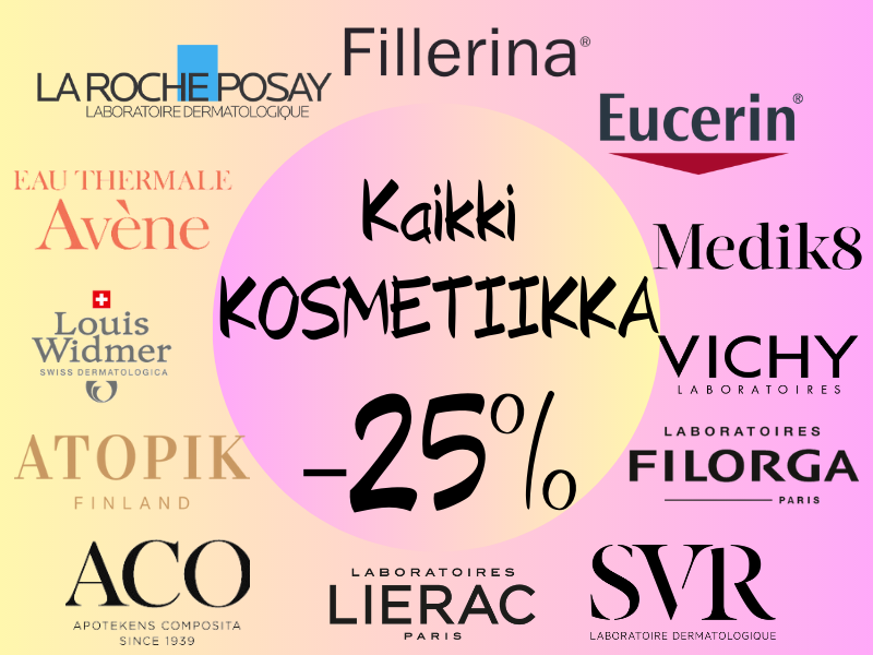 Kaikki kosmetiikkasarjat -25%