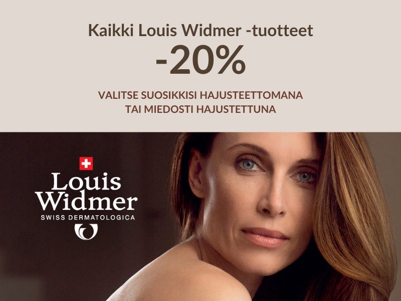 Louis Widmer -20% ihonhoidon suosikit