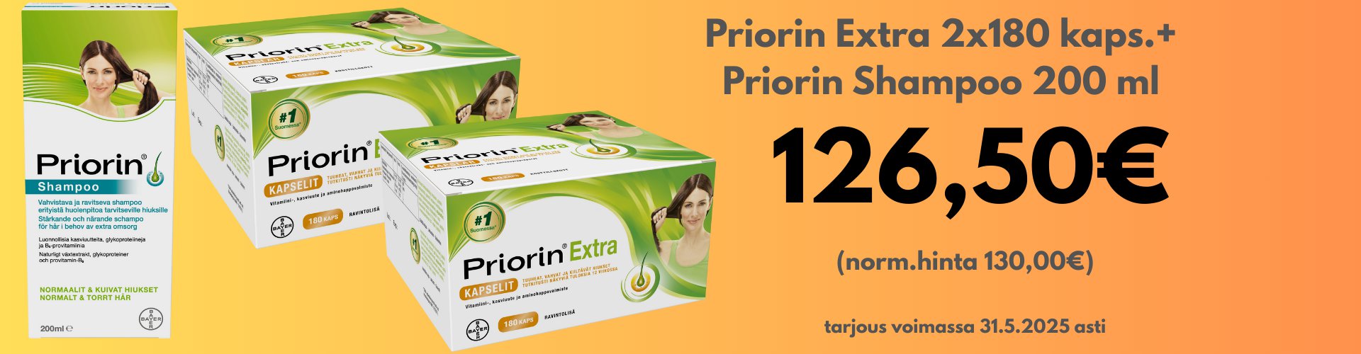Priorin aina edullisesti!
