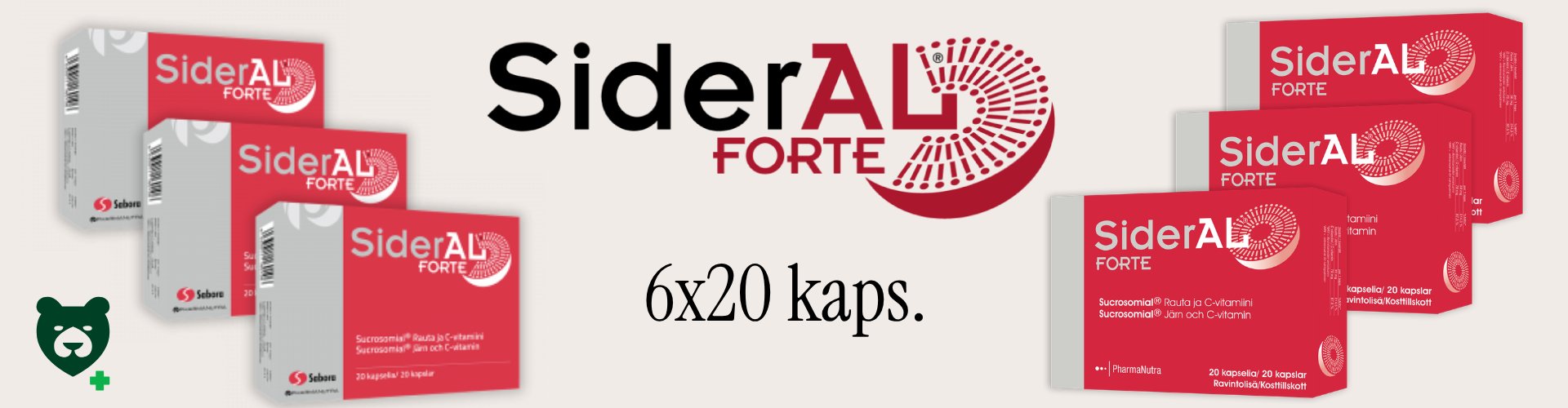Vatsaystävälinen SiderAl Forte edullisesti.