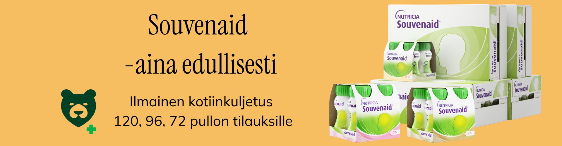 Souvenaid valmisteet aina edullisesti!