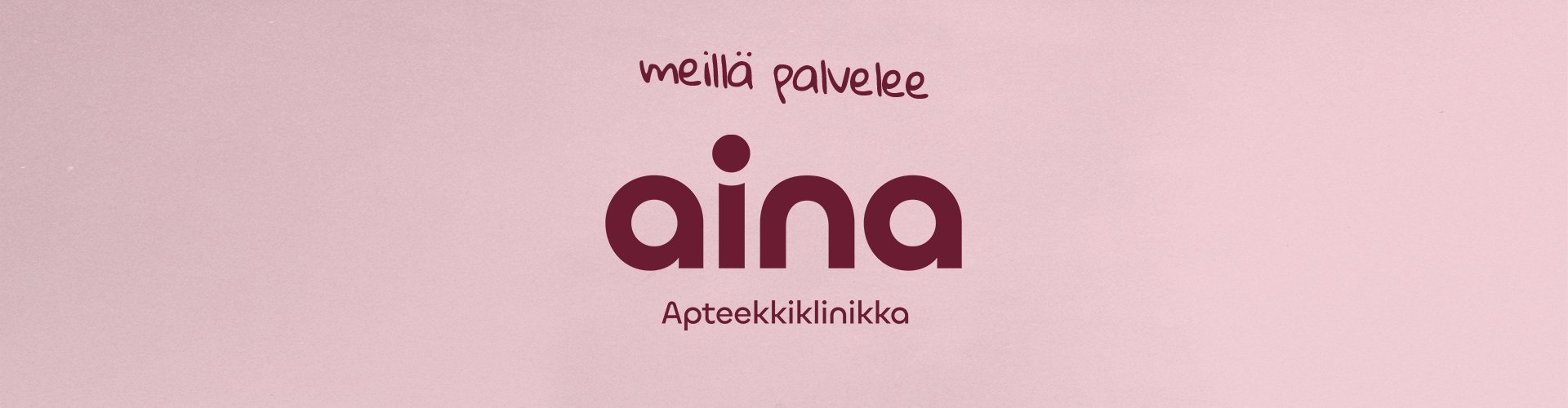 Linkki Aina Apteekkiklinikan ajanvaraukseen.