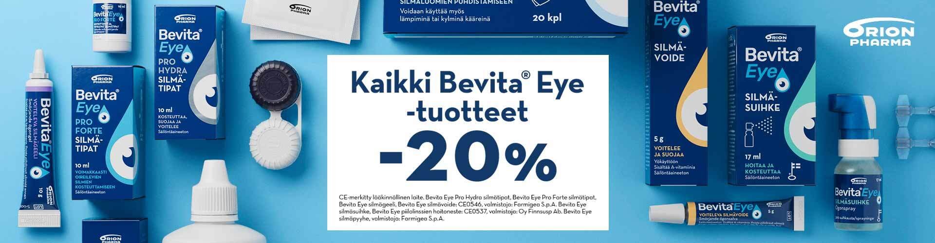 bevita eye orion tuotteet -20%