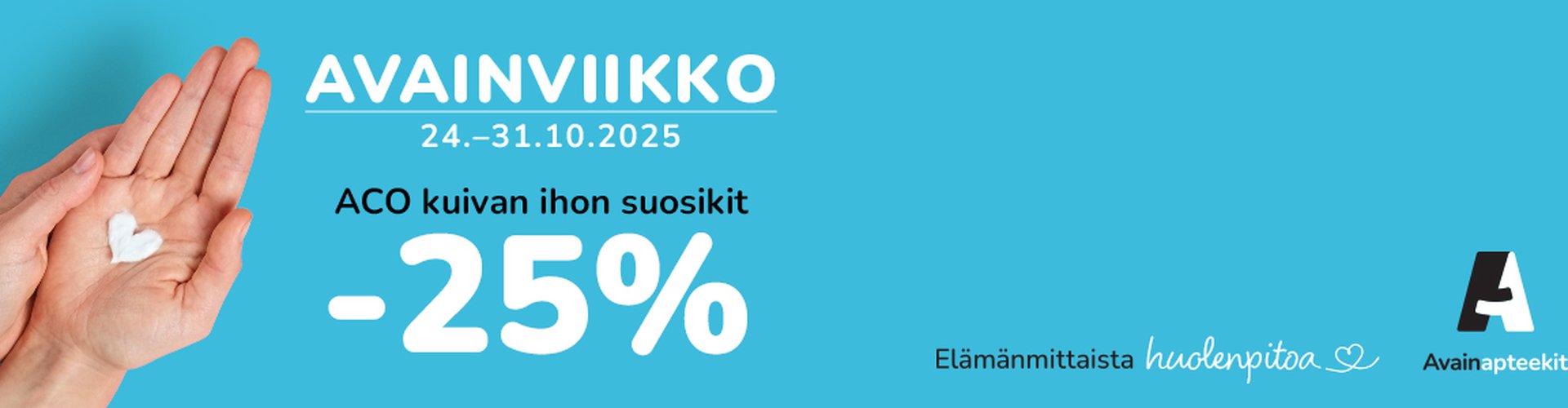 Avainviikko ACO kuivan ihon suosikit -25%
