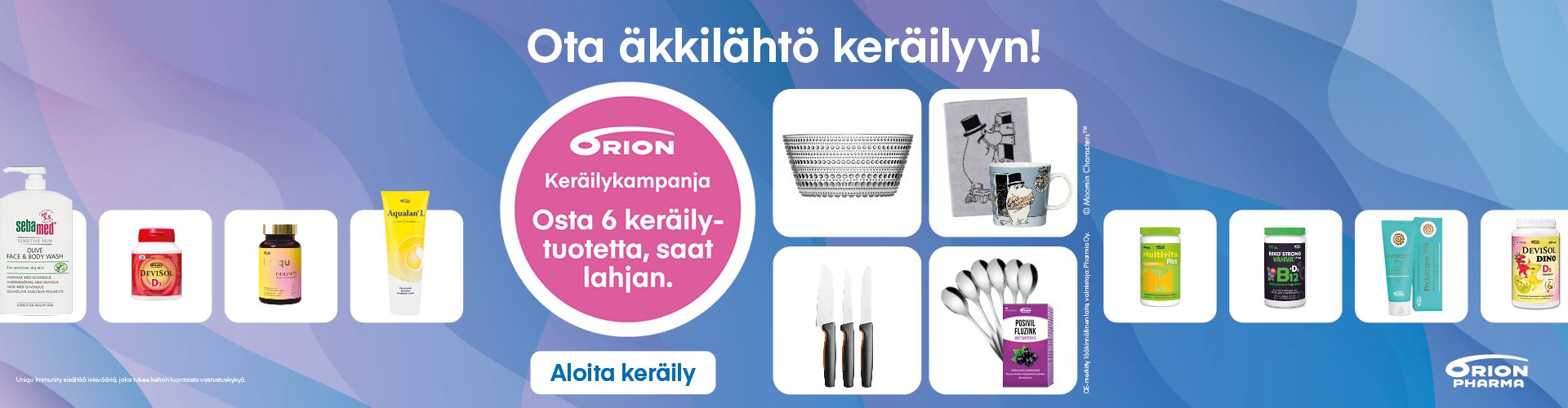 orion keräilykampanja