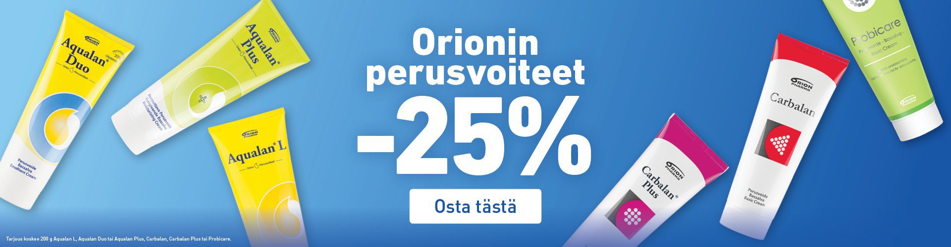 Orionin perusvoiteet -25%