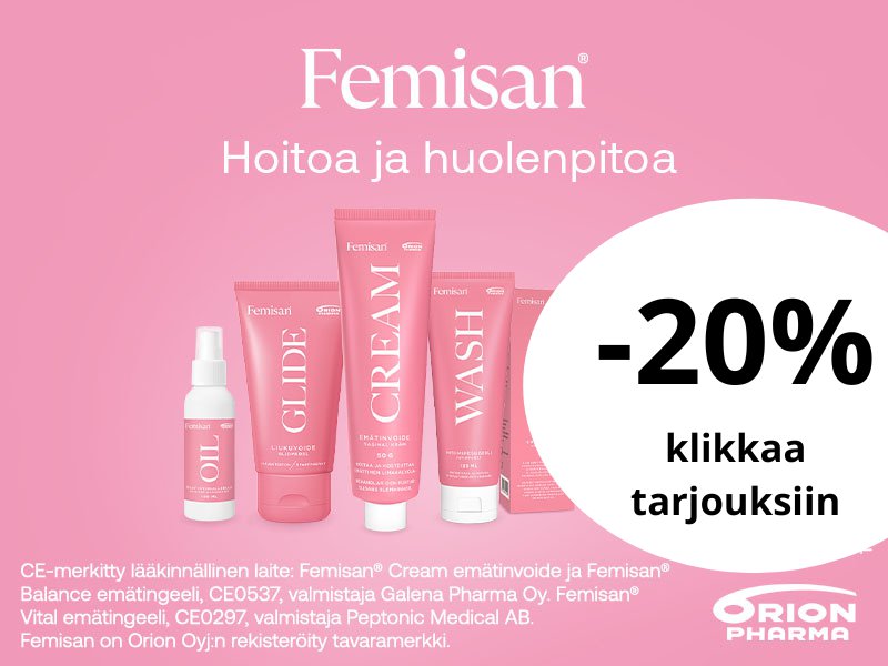Femisan tarjous -20%