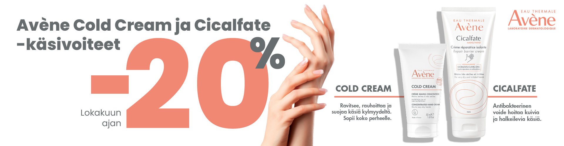 Avene käsivoide tarjous