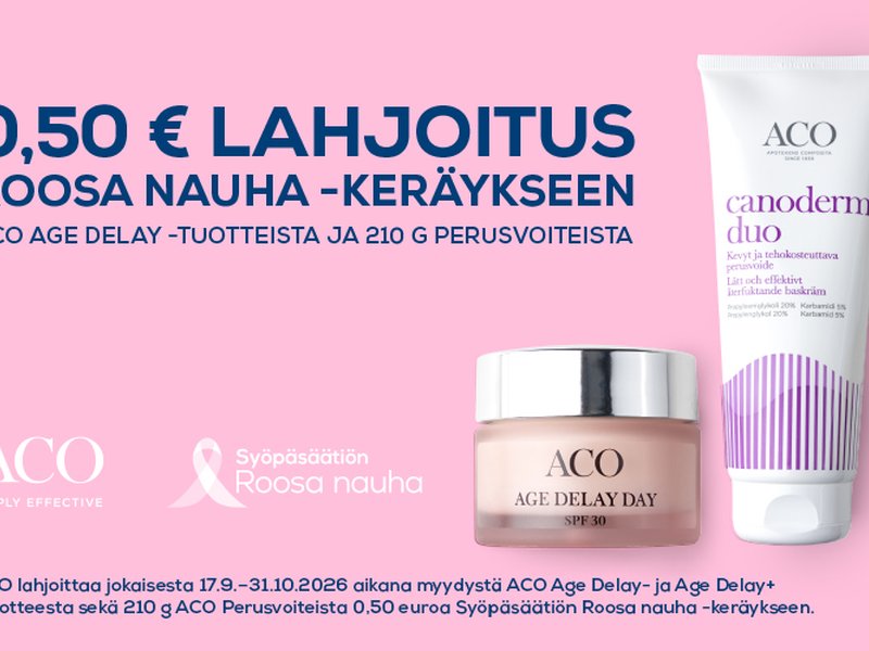 ACO Roosa nauha- kampanja