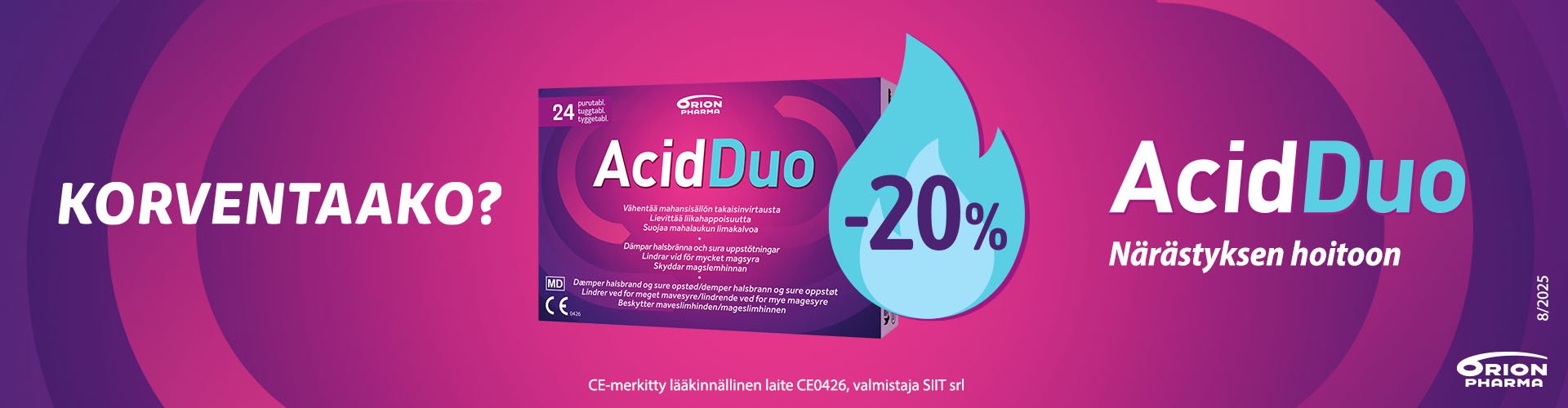 AcidDuo kuluttajatarjous -20%