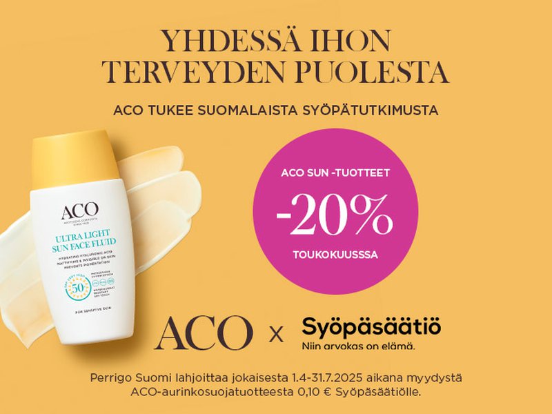 ACO sun tarjous