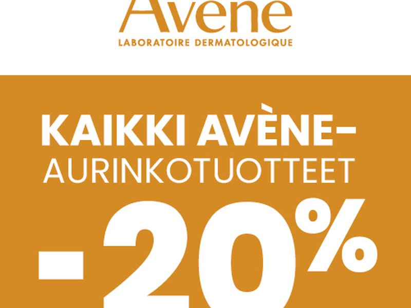 Avene Sun tarjous