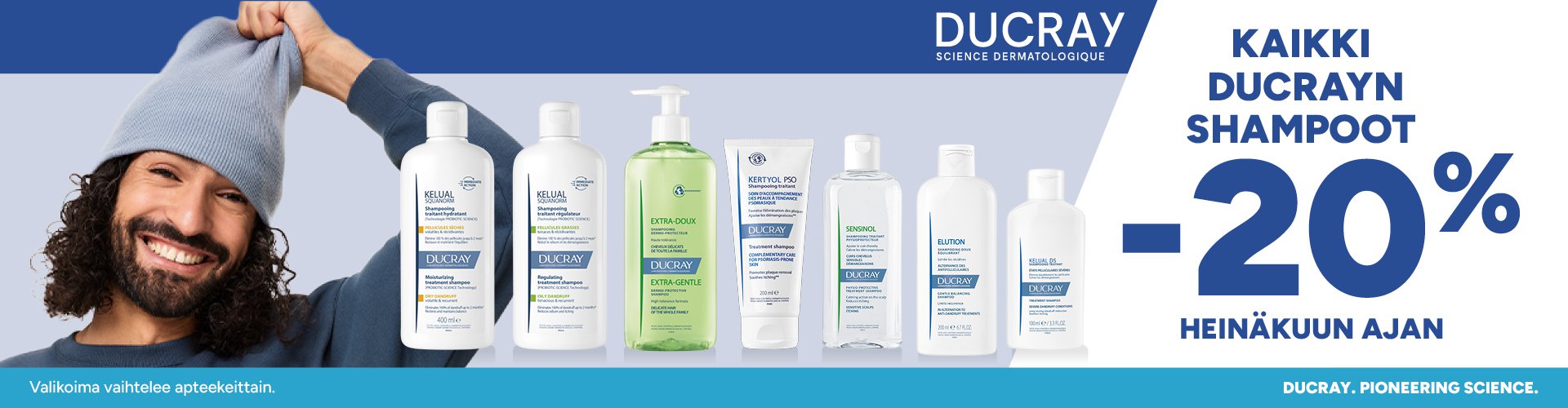 Ducray shampoot -20%