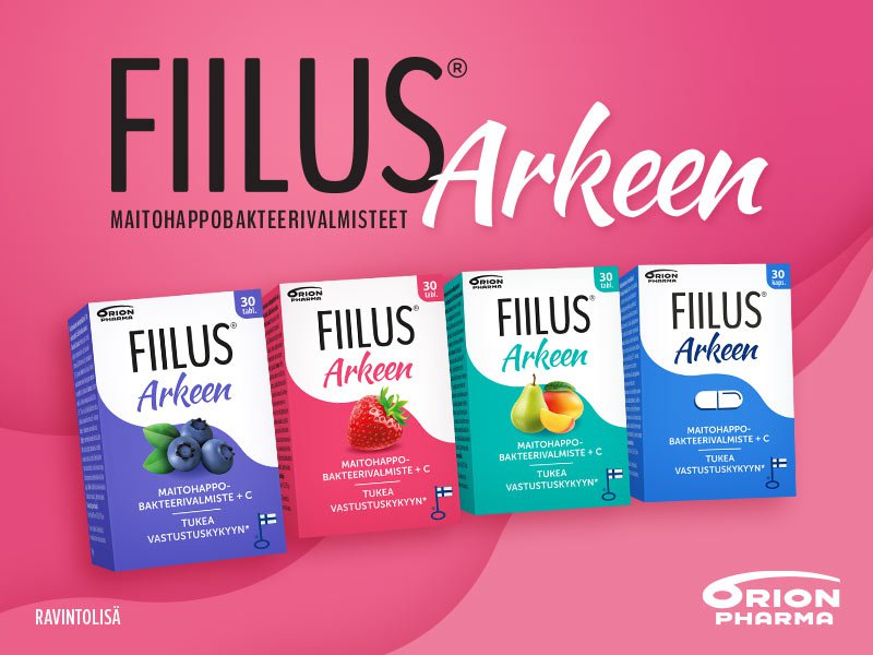 Fiilus arkeen tarjous