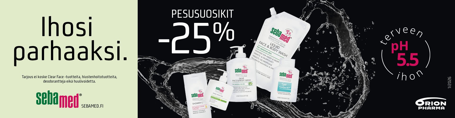 Sebamed pesuneste tarjous