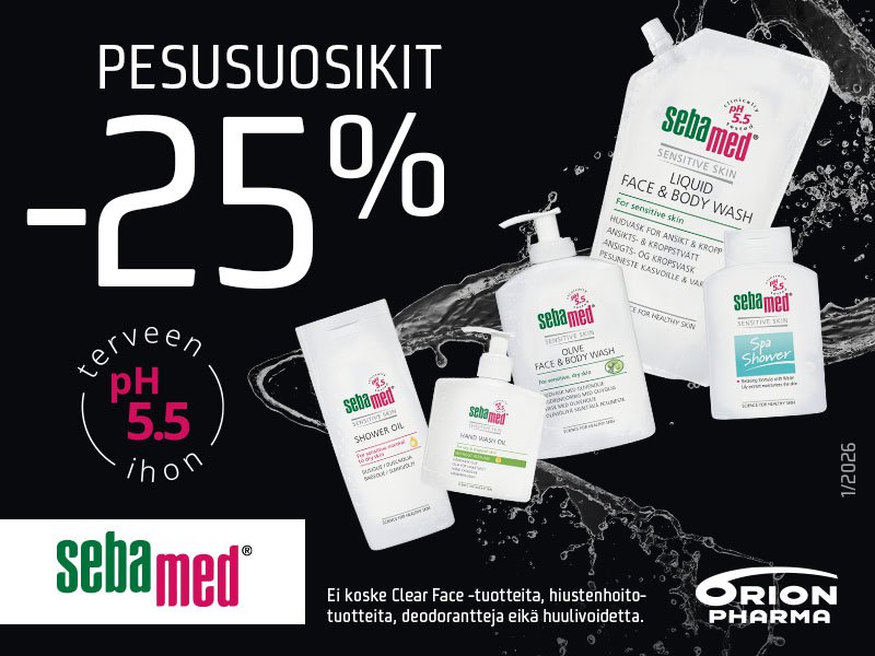 Sebamed pesuneste tarjous