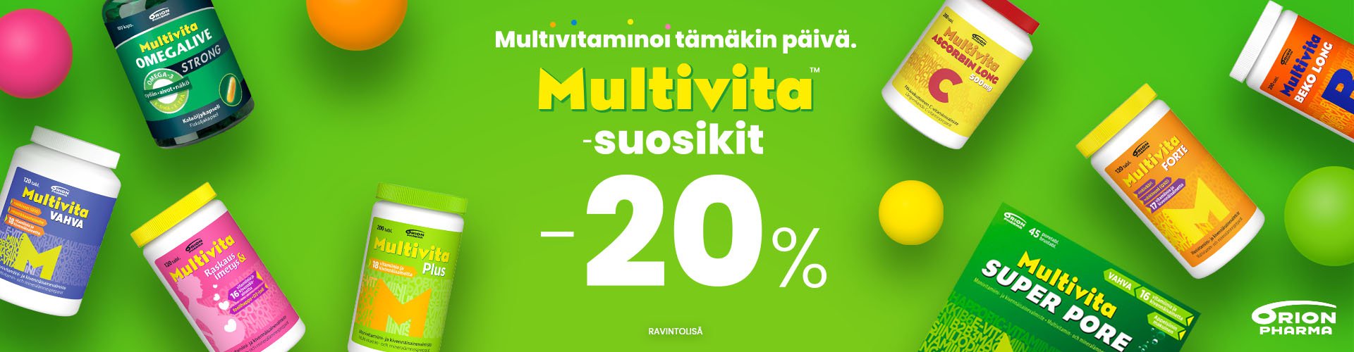 Multivita suosikit -20%