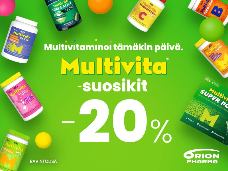 Multivita suosikit -20%
