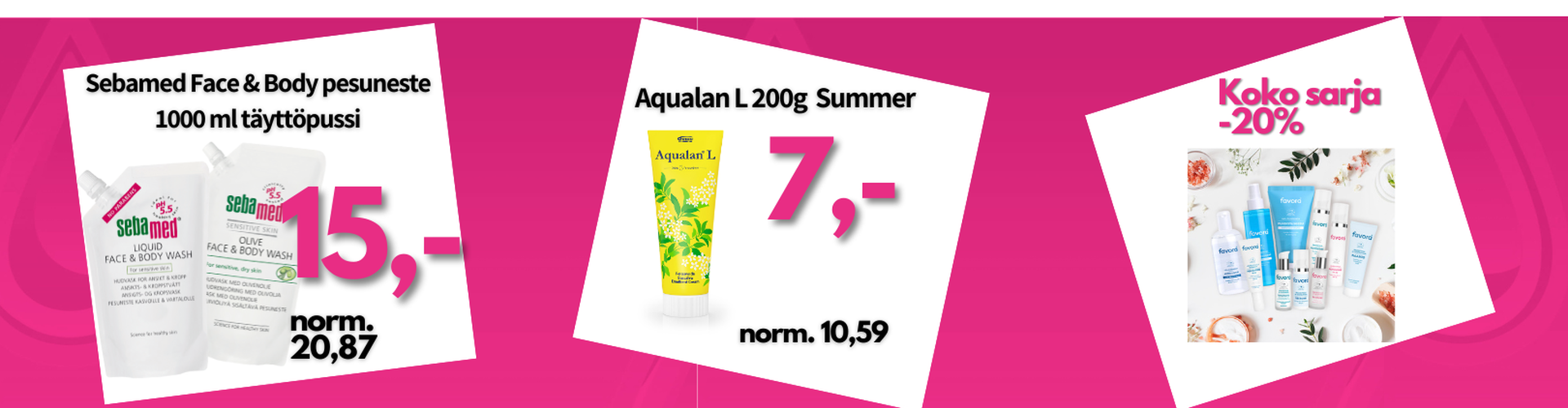 Tasauspäivien tarjouksia