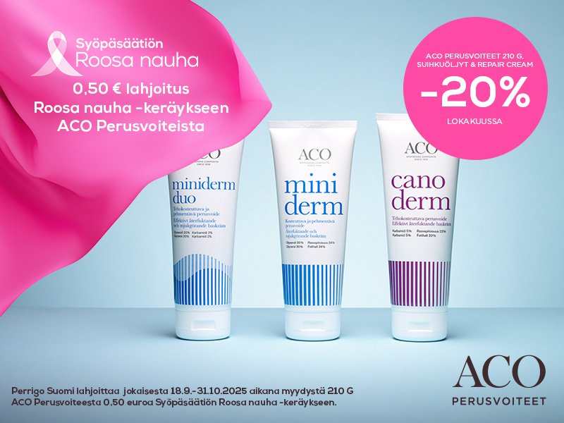 ACO Perusvoiteet & Body -20%