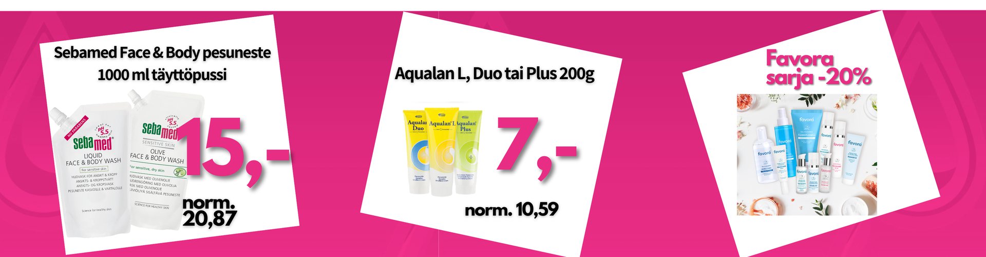 Tasauspäivien tarjouksia