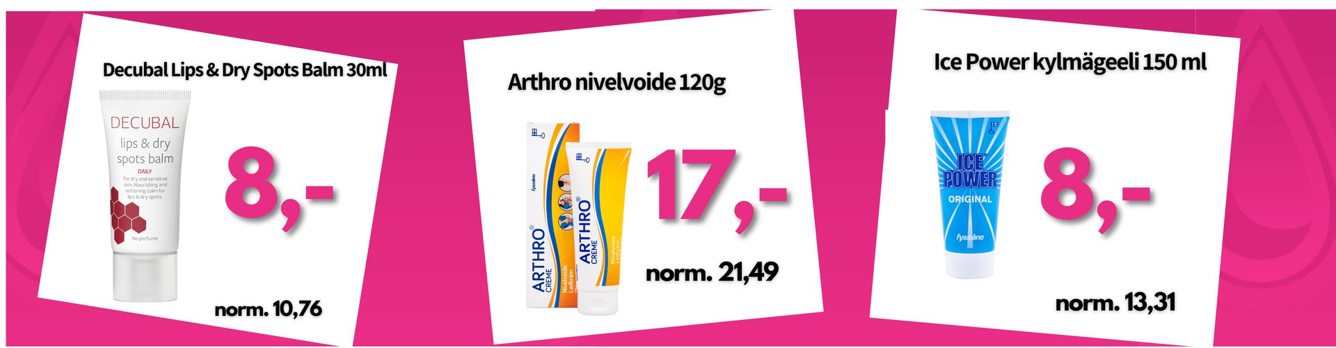 Tasauspäivien tarjouksia